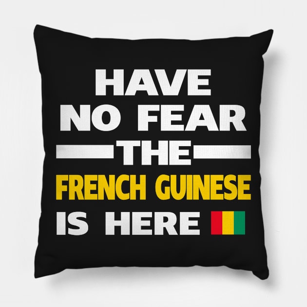 French Guinese Here French Guiana Pillow by lubashantae