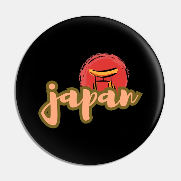 JAPAN Pin by FreedoomStudio