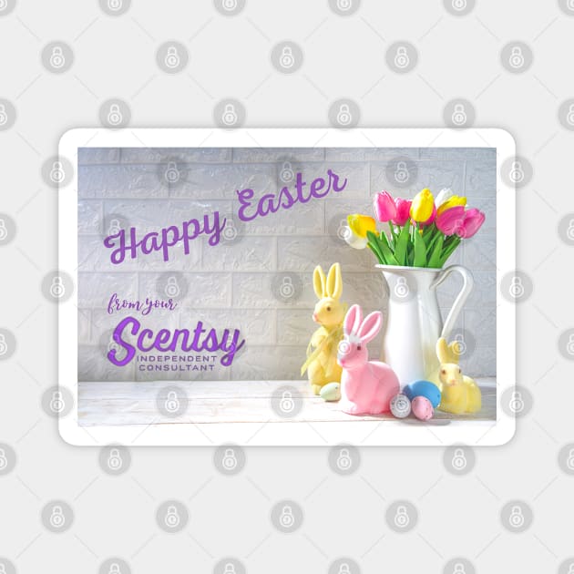 happy easter scentsy greetings Magnet by scentsySMELL