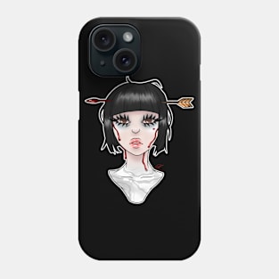 Girl and the Arrow Phone Case