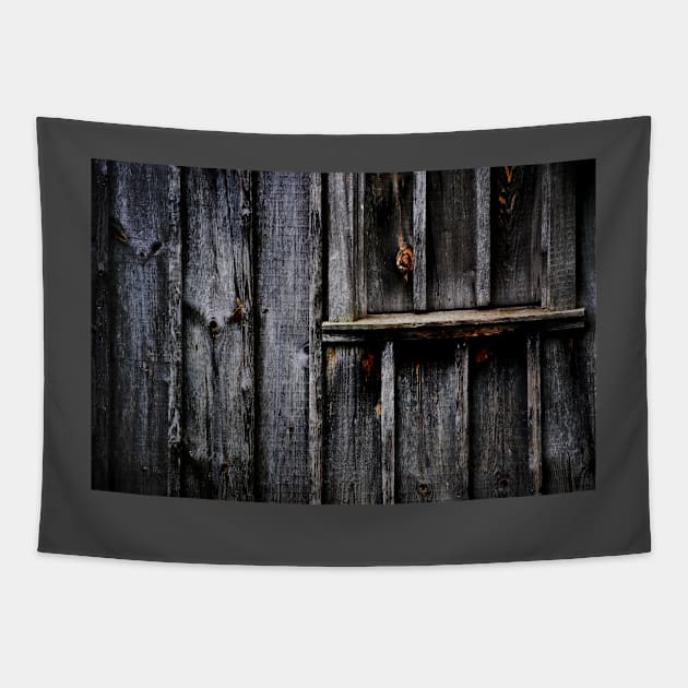 Barn Detail Tapestry by LaurieMinor