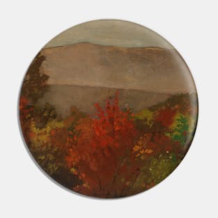 Autumn Treetops by Winslow Homer Pin