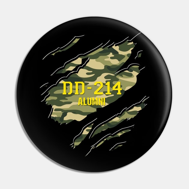 DD 214 Tshirt DD-214 Alumni Shirt Military Veteran Pin by PomegranatePower