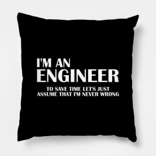 Engineer Pillow