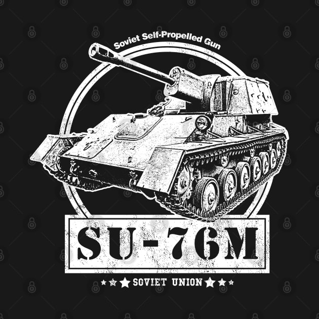 SU-76M Soviet Self-Propelled Gun by rycotokyo81