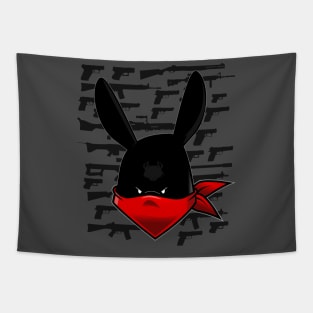 BAP Bunny Head Tapestry