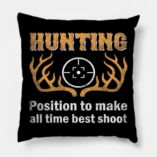 Hunting deer trophy best shot Hunting gear 1 Pillow