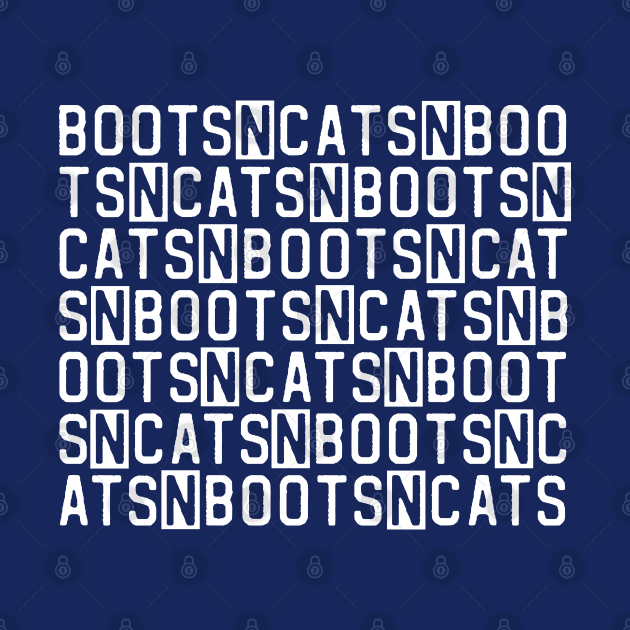 Boots n cats: Say it quickly and voila! you're a beatboxer (white letters with cut outs) by PlanetSnark