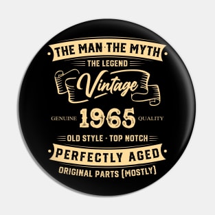 The Legend Vintage 1965 Perfectly Aged Pin