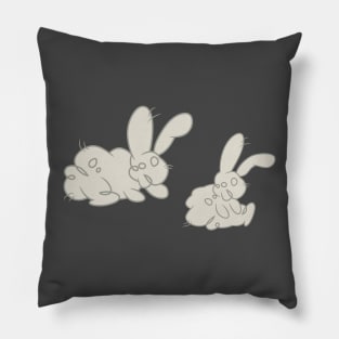 Dust Bunnies Pillow