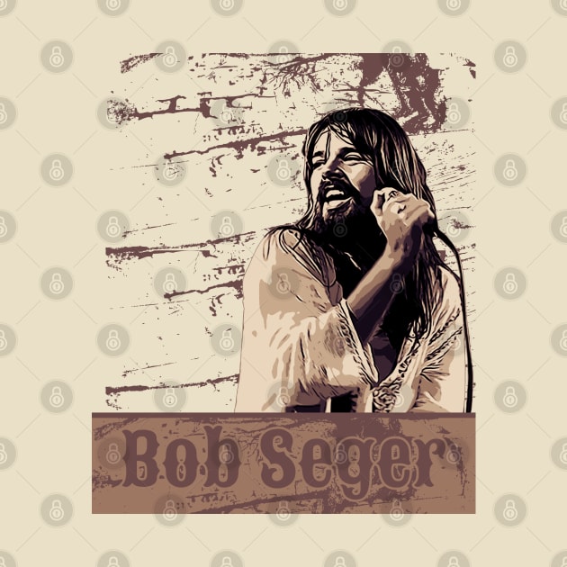 Bob seger // Brown Vintage by Degiab