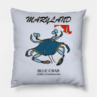 Maryland Blue Crab Pillow