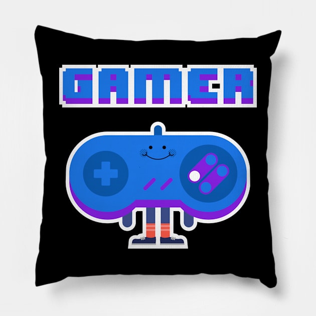 Gamer Pillow by reddprime