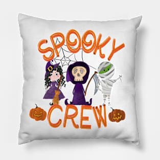 Spooky crew Pillow