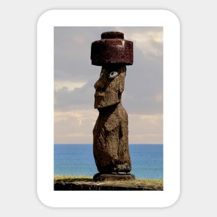 Moai Emoji Stickers for Sale