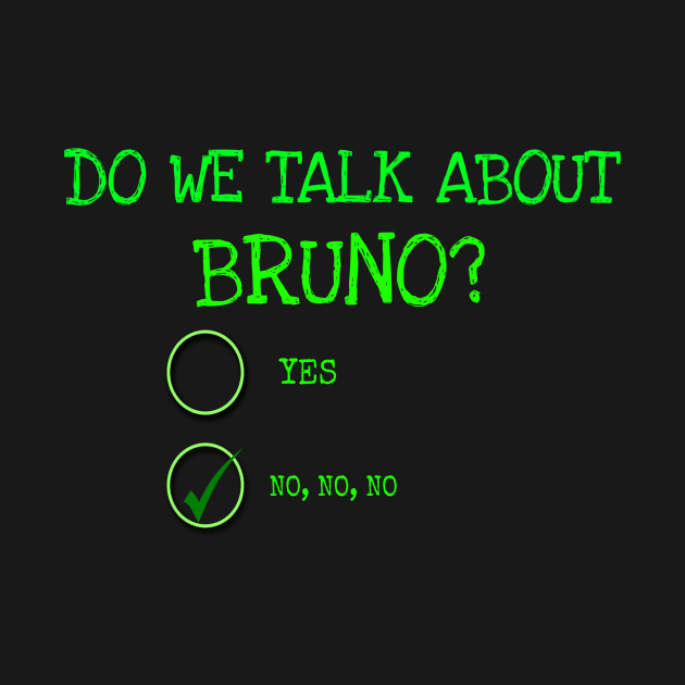 Do We Talk About Bruno ?, We Don’t Talk About Bruno by ERRAMSHOP