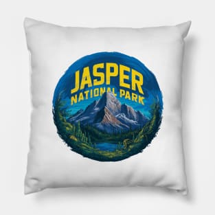 Beauty of Jasper National Park Pillow