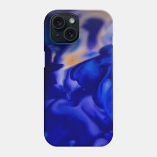 Fluido azul Phone Case