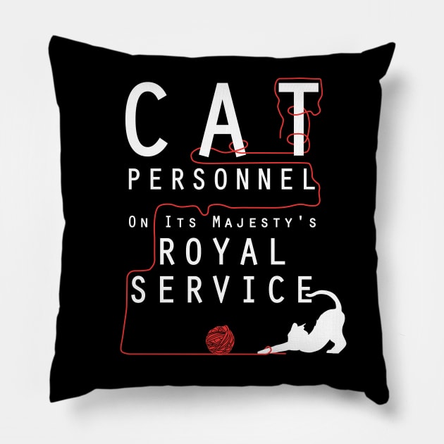 cat person Pillow by TMBTM