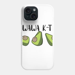 WAWA K-T design abocado Phone Case