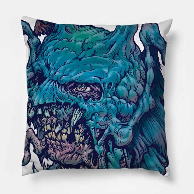 Winged Freaks Pillow by TheOliveKnight