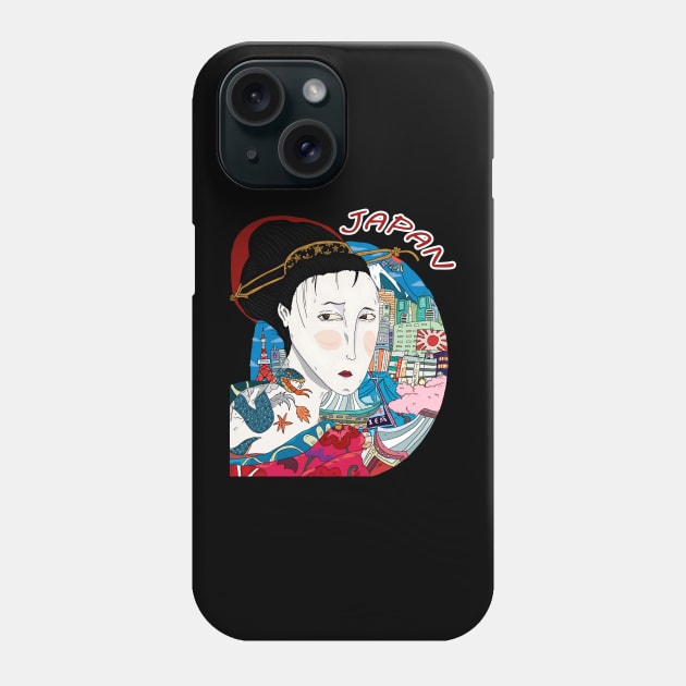 sad geiko Phone Case by Ragna.cold