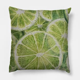 Lime Drawing Pillow