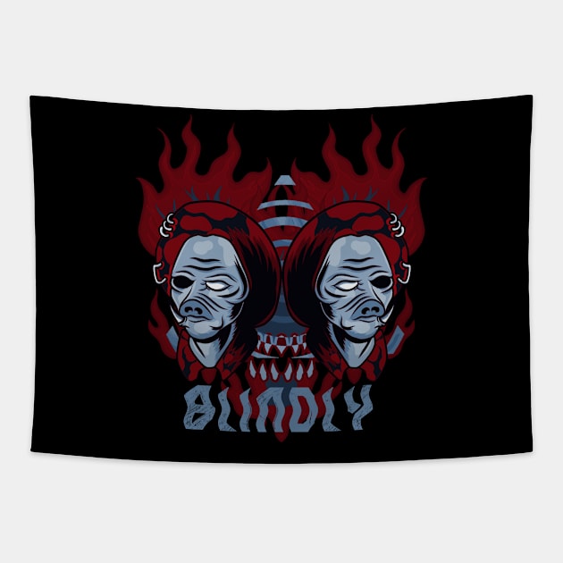 BLINDLY Tapestry by Ancient Design