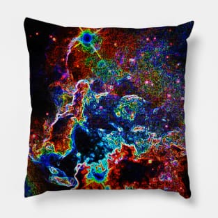 Black Panther Art - Glowing Edges 499 Pillow