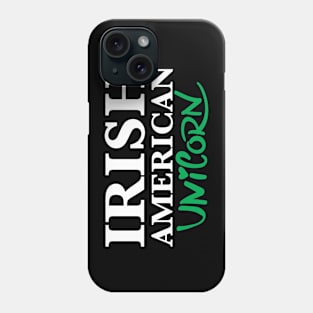 Irish American Unicorn Phone Case