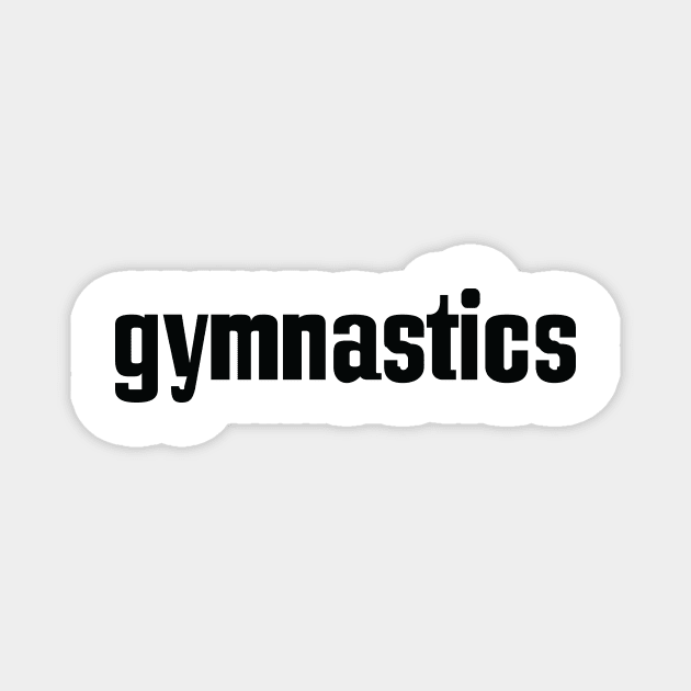 Gymnastics Magnet by ProjectX23Red