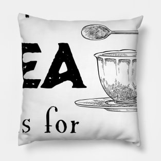 Tea vs coffee Pillow