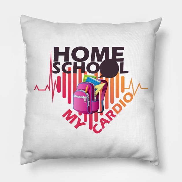 back to school Pillow by ArtRoute02