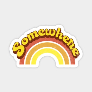 Somewhere Over the Rainbow Magnet