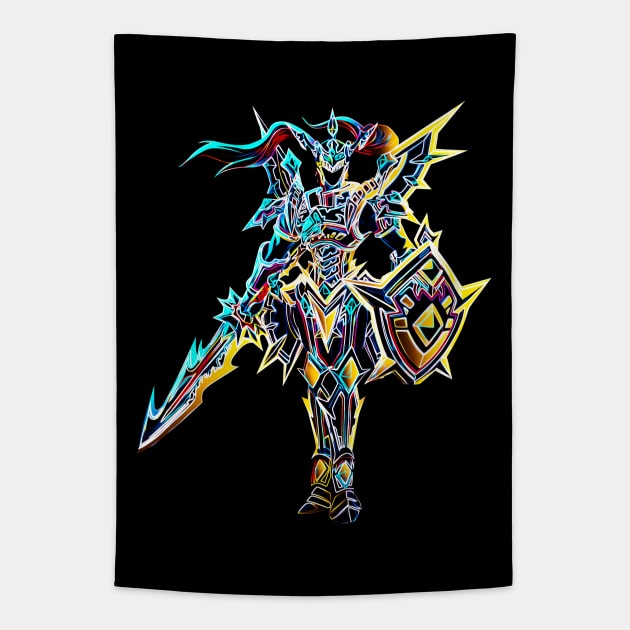 Black luster soldier Tapestry by Sandee15