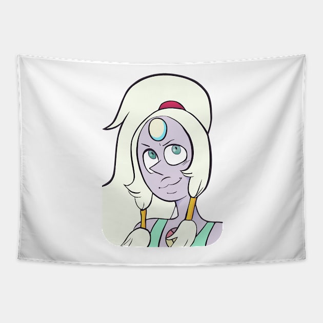 Pearl + Amethyst = Giant Woman, OPAL! Tapestry by LeCouleur