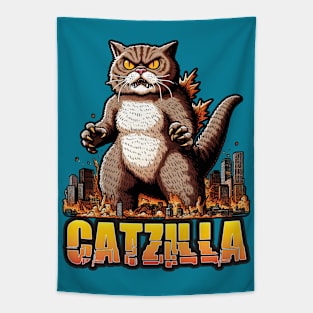 Catzilla S01 D36 Tapestry