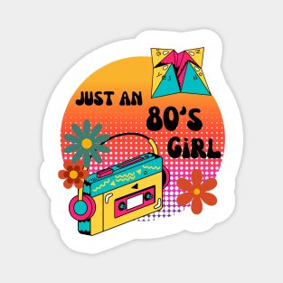 80s girl Magnet