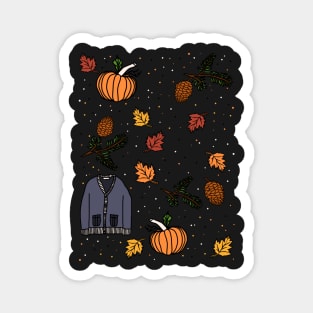 Cozy Autumn Days Magnet