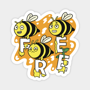 Free Bee Magnet