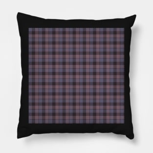 Plaid   by Suzy Hager        Amari Collection 107    Shades of Grey, Violet and Brown Pillow