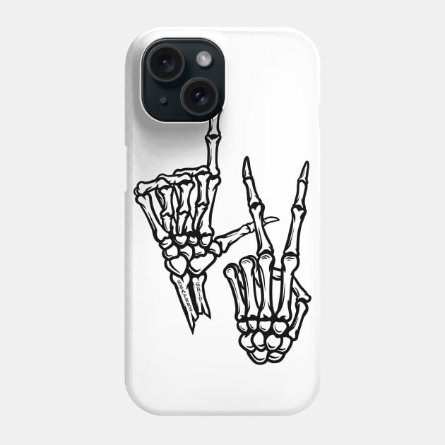 (Hollow hands)Las Vegas Phone Case by Reapers Grip