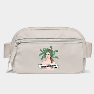 Bad Hair Day Sarcastic Funny Quote Bag