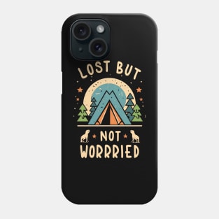 Funny camping saying Phone Case