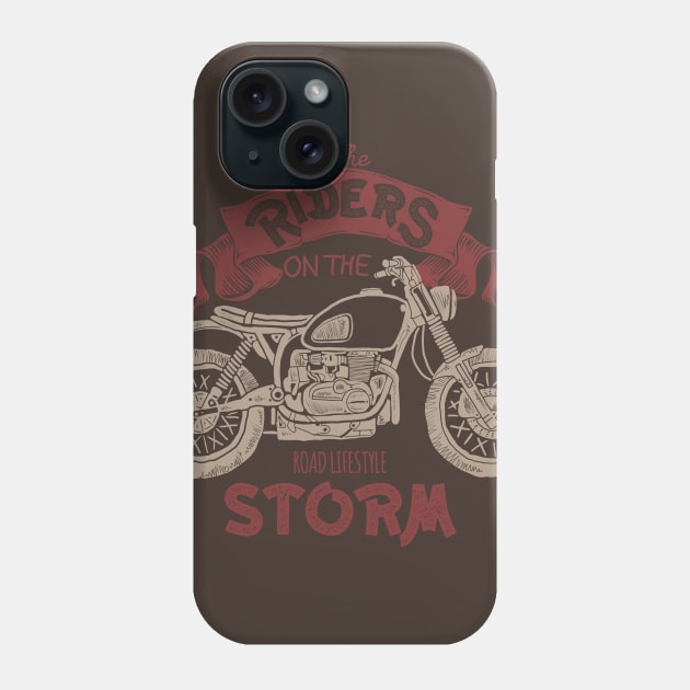 Riders on the storm Phone Case by swaggerthreads