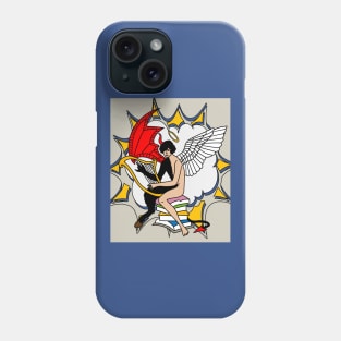 Fight Angel Devil Good Against Evil Phone Case