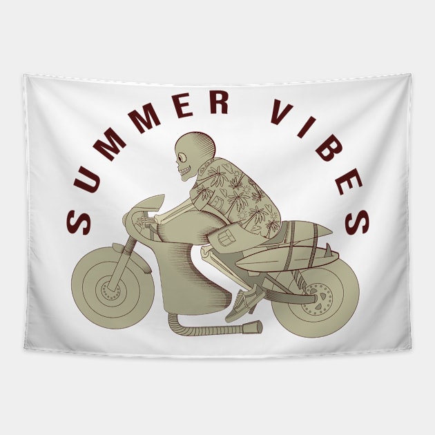 Cafe Racer Tapestry by cufives