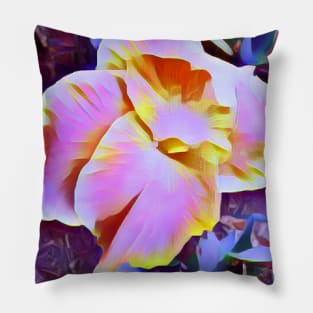 Cana Lily Flower Pillow