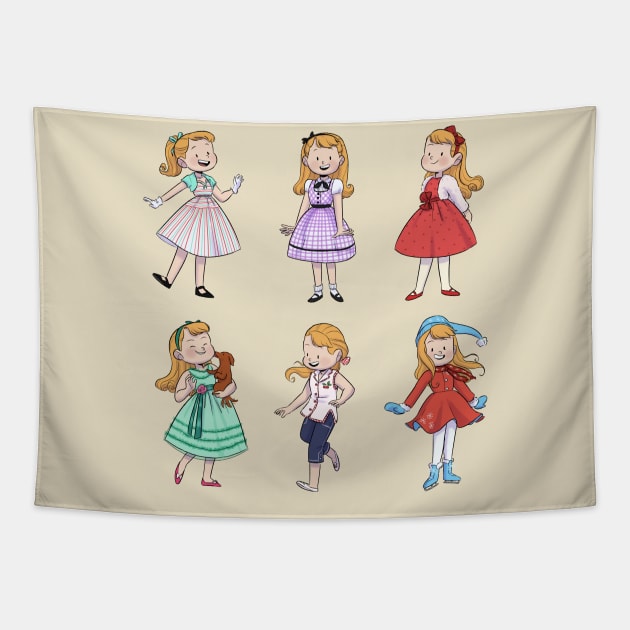 Maryellen Larkin - American Girl Tapestry by LaurenS