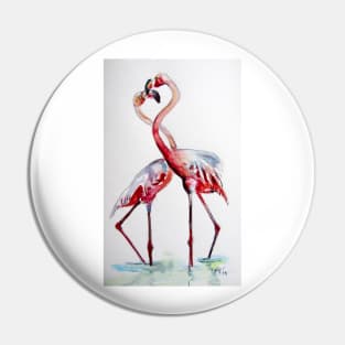 Flamingos Pin